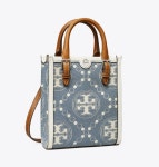 TORYBURCH 토리버치 미니 티 모노그램 데님 토트 145511 : C1020 런던명품백