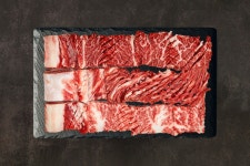 미소한우 불갈비 포갈비 안동 생갈비 뼈갈비 본살 살치살 늑간살 삼각살 1++등급, 250g, 1개 : 아리랑한우