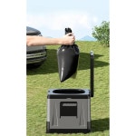 LeapLife 가정, 자동차 및 캠핑용 휴대용 접이식 캠핑 화장실 (모델 A) 모델 A : 더찰떡샵