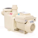 익스트림파워 미국 3HP 가변 고속 고속 고속 풀 펌프 인그라운드 풀 230V, 1-1/2인치 및 2인치 파이프 어댑터 에너지 스타 인증 획득 1.5 HP... 