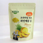 올바른농장 프리미엄 동결건조 과일칩 파인애플칩 20g : 정진에프피씨 All바른농장