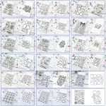 투명 실링 왁스 미니 메시지 클리어 스탬프 및 커팅 다이 중국어 조디악 감정 DIY Scrapbooking 장식 공예에 대한 고무 : 삼오-유통