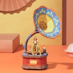 우드 오르골 DIY 빈티지 투어 장식 우드오르골 생일 요새 감성선물 입체 DIY키트 조립 뮤직박스 AM43 : 모아제인