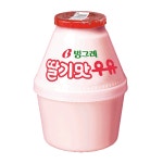빙그레 딸기맛 우유 240ml, 16개 : 프룻프룻공장