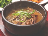 소머리국밥 한우 소고기 백암골 국밥 500g : 야식포차