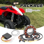 폴라리스 레인저 매그넘 스크램블러 스포츠맨 작업자 500 2000-2002 3086984 4060173 4010657의 고정자 및 레귤레이터 정류기... 