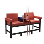 당구장 대기석 관람의자 휴게실 큐걸이 홀덤 스탠드 라운지 레드 1호 : 머니다와라