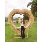 새둥지 포토존 마당꾸미기 펜션 동남아 프레임 풀빌라 A타입 : 웰컴어보드 쇼핑몰