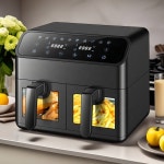 공장 OEM ODM 에어 프라이 8L 대용량 프라이어 대리점 240v 전압 오븐 : 해피해피 쇼핑