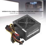 EBTOOLS PC 전원 공급 장치, 350W 데스크탑 컴퓨터 저에너지 소비 장치 액세서리, 115/230V 조절 가능(미국 플러그) US PLUG : 대성코리아08