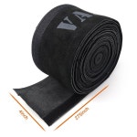 Vaphy TIG 용접 토치 케이블 커버 난연성 가죽 블랙 275 x 4 (길이 23피트) : 라스텔몰