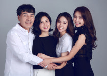 전주 가족사진 조아패밀리 스튜디오 촬영 컨셉 소가족 5인 이하 : 조아패밀리전주점