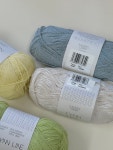 [산네스간 - 틴 리네] 50g/ 220m - Cotton 53%, Viscose 33%, Linen 14% / 면 린넨 비스코스 혼방 여름실 : 니트 올 데이