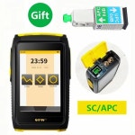 2025 OFW 미니 OTDR 활성 섬유 라이브 테스트 1550nm 20dB 광섬유 반사계 터치 스크린 OPM VFL OLS 섬유 테스터 SC : 골드 상사