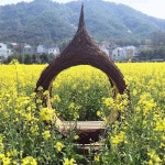 새둥지 포토존 마당꾸미기 펜션 동남아 프레임 풀빌라 A타입 : 웰컴어보드 쇼핑몰