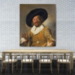 [프란스 할스] 술잔 든 남자 - Frans Hals - 인기작품, 세계명화, 명작 [인물] [네덜란드] [바로크] : 아트스코