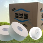 루루 1겹 점보롤 500m 화장지 대용량 업소용롤휴지 공중화장실 티슈 점보 대형두루마리 : 장미와김목수