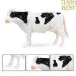 시뮬레이션 야생 암소 현실적인 가축 모델 안전하고 무취 동물 농장 장난감 : 공덕몰