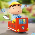 짱구의 코스듐 열차놀이 블럭 짱구는 못말려 짱구장난감 짱구미니카 레고 피규어 레고자동차 장난감자동차 레고블럭 취미 DZ0212 : 나무의 잡화점