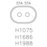 정류기 74519-88, 빅 새로운 교체 트윈, OEG, 레귤레이터 에볼루션 데이비슨 32 부품 할리 1989-99 크롬 AMP와 전압 호환되는 : 아마조니1