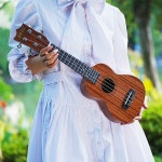 21 인치 우쿨렐레 Sapele 소프라노  초보자를 Ukelele 키트 나일론 현 하와이 : 케이제트92
