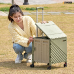 썬더월드 접이식 쇼핑카트 프리미엄 핸드 폴딩카트_60L : 썬더월드