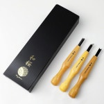 와자쿠라 3PCS 분재 끌 키트, 원형 구게, 싱글 베벨 왜곡 및 V-파티팅 도구, 진샤리 제작용 손 조각 도구 세트, 목공용 나이프 팩(3PCS... 