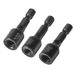 1/4 20 3/8 16 5/16 18 행거 볼트 드라이버 3 PCS 설치 도구 헥스 섕크 양머리 나사에 목공에 필수 1/4 20 3/8 16 5/16 18 : 로웰샵plus