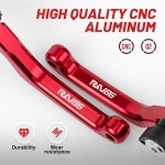 RKV86 더트 바이크 브레이크 클러치 레버 WR250R 07-20 / WR250X 07-17 XT250X 08-22 06-17 TTR125 디스크 00-22 TTR250 93-9 : 디어원... 