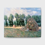 [클로드 모네] 여름 끝의 건초더미 - Claude Monet - 인기작품, 세계명화, 명작 [풍경] [프랑스] [인상주의] : 아트스코