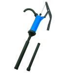 JAANHUEI P490JH 플라스틱 레버 액션 드럼 배럴 펌프 PP 수동 펌프, USA 블루 53.5인치(136cm) 스파우트 11. : 31서초직구