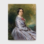 [프란츠 자버 빈터할터] 비크로 부인 초상 - Franz Xaver Winterhalter - 인기작품, 세계명화, 명작 [스틸라이프] [독일] [아카데미즘]... 