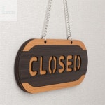 살롱드버스 OPEN/CLOSED 오픈클로즈 표지판 입구표지판 도어사인 : 살롱드버스 추천샵