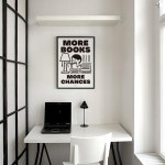 책을 읽자 5 M 인테리어 포스터 A2 독서 학교 도서관 책 북 카페 : 모노하
