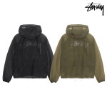 스투시 바람막이 비치쉘 립스탑 집업 점퍼 빛반사 당일발송 선물포장 국내발송 24FW : BLACK-HIP