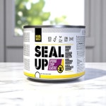 원씰 씰업 하이드로스탑 엘라스틱 화이트 붓라텍스장갑 포함 크랙 누수 바르는 방수제 : 메디세이프케어