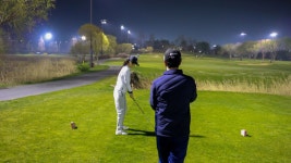 야간 9홀 뿌시기 - 일산 스프링힐스CC 9홀 필드레슨 (커리큘럼부터 차원이 다른 골프레슨) : 골프뿌시기