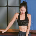 마켓루트 운동 브라탑 블랙 M 산책 홈트 스포츠 등산 : 마켓루트 쇼핑몰