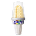롯데 콘아이스크림 빵빠레 바닐라, 195ml, 15개 : 스낵365
