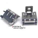 품질보증 HDMI 암 소켓 나사 구멍 이어 고정 고화질 디스플레이 인터페이스 19P G3168-18, 정품 10 개 : 신정종합상사E-10