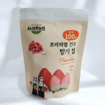 올바른농장 국내산 프리미엄 동결건조 과일칩 딸기 칩 20g : 정진에프피씨 All바른농장