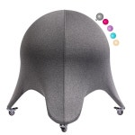 ENOVI 오리지널 불가사리 볼 체어, 요가 체어 운동 홈 오피스 책상, 안정성 & 밸런스 시트를 위한 인체공학적 디자인 : GSN