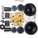 Hf-082 하이파이 스피커 서브 우퍼 DIY 키트 10 인치 HIQ1r + DMA-A DN-B1F 드라이버 유닛 : 바람몰19