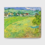 [빈센트 반 고흐] 오베르 근처 풍경 - Vincent van Gogh - 인기작품, 세계명화, 명작 [풍경] [네덜란드] [후기 인상주의] : 아트스코