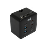 8 in 1 C타입 멀티 도킹스테이션 USB허브 HDMI포트 기가랜 PD충전 NX1460 : 넥시몰