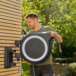 가데나 벽걸이 자동 호스릴 25롤업 25m (18620-20) 호스정리 물호스 관수자재 : 다사와공구