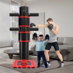 회전 샌드백 복싱바 격투기 입식 연습 스피드 복싱 가정용 체육관 복싱연습 무술 스탠딩 1.6m 회전 고정형 : 글로리샵55