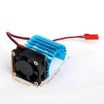 MXFANS 308006 알루미늄 블루 방열판 자동차 모터 380 RC 합금 포함 방열판용 : 영시몰C