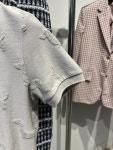 영국직구)   톰브라운  테리어 자카드 여성 반팔 티셔츠 FJS185A J0157  /톰브라운여성옷/톰브라운할인/톰브라운세일/톰브라운직구... 