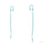 WSMall 헤드셋 실리콘 책갈피(스카이) 실리콘책갈피 책고정 책마크 독서용 : 더블유에스몰추천샵